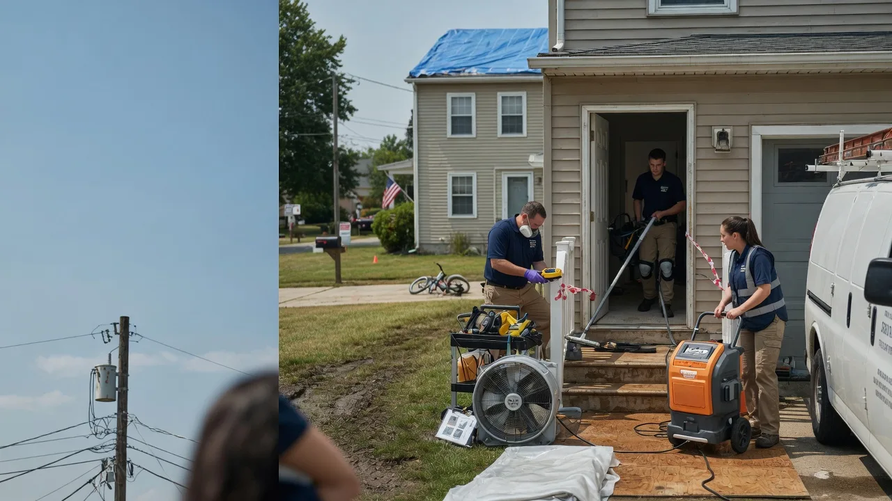 Water Damage Repair in Milam, WV near me